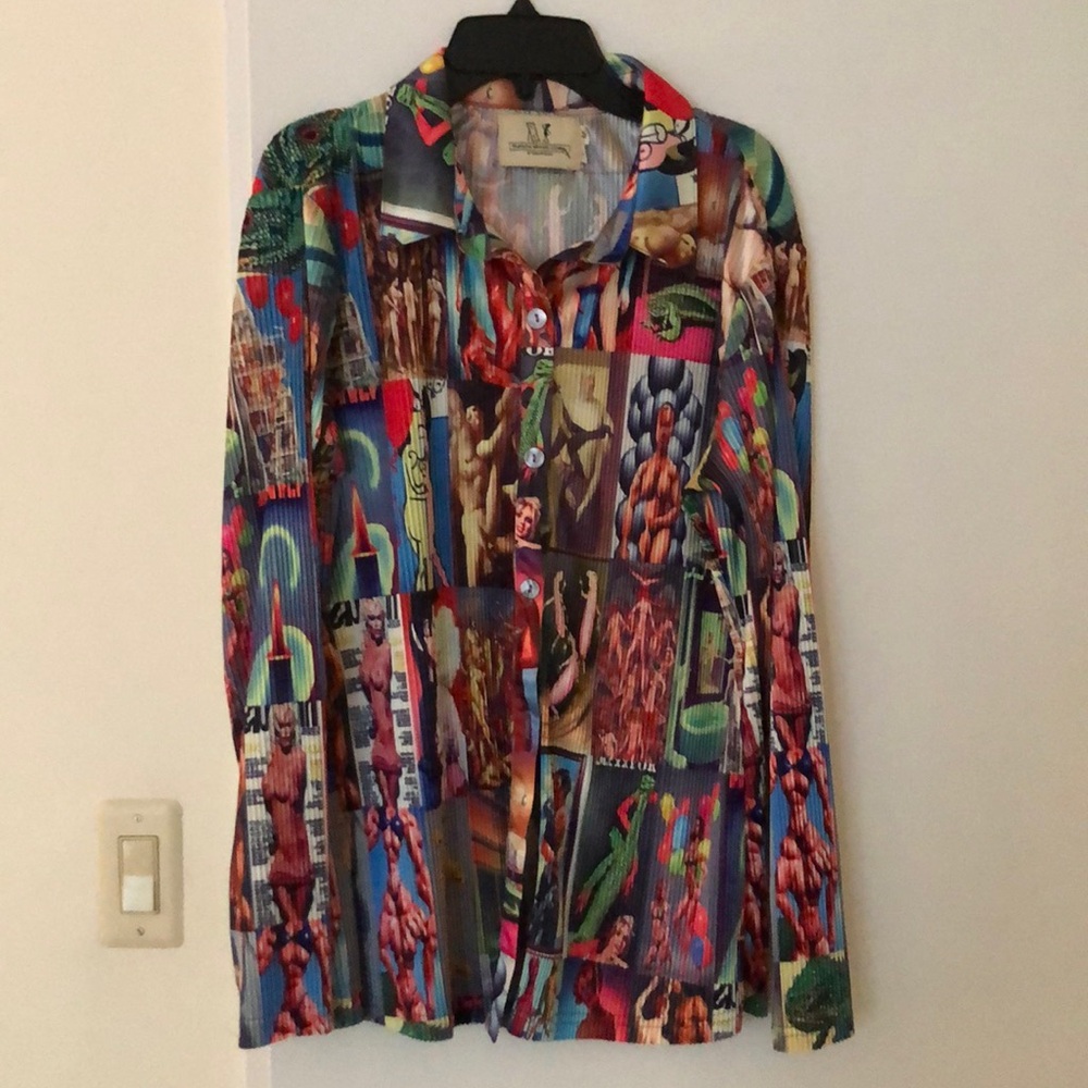 Fashion Brand Company AI Art Top